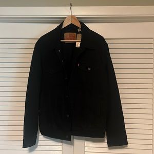 Men’s Large Black Levi’s Jean Jacket